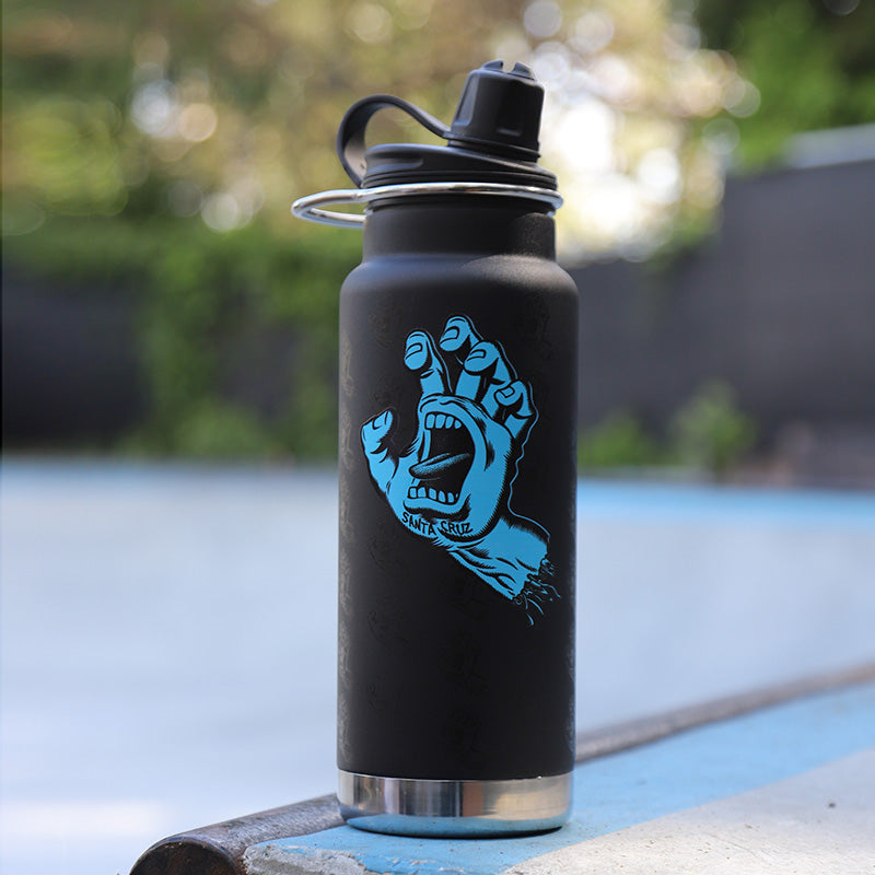 32oz-tkwide-with-chug-cap-santa-cruz-screaming-hand-a5 32oz_tkwide_chug_water_bottle_santacruz_screaming_hand_skatepark.jpg