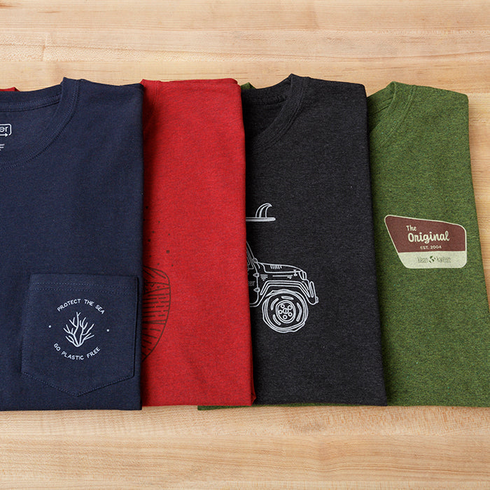 public-lands-t-shirt-g5 klean_shirt_all_designs_outlayed_lifestyle.jpg